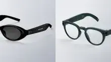 Samsung Android XR glasses designed in collaboration with Gentle Monster, shown in a preview render from Google I/O 2026